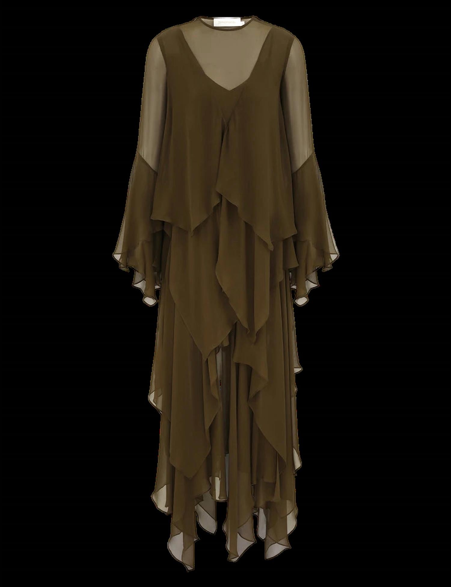 Zimmermann - Memento Cascading Maxi Dress