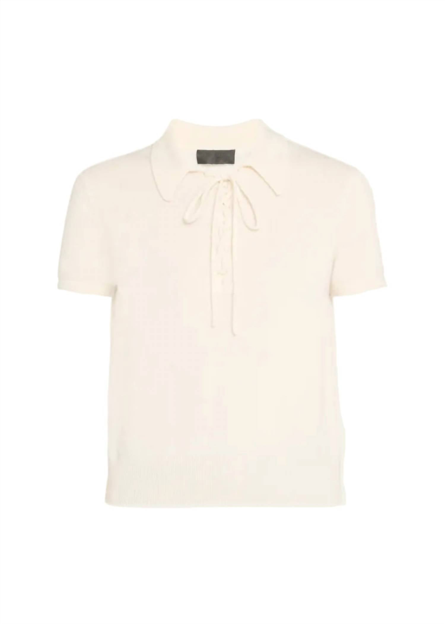 Nili Lotan - Magdalena Short Sleeve Sweater