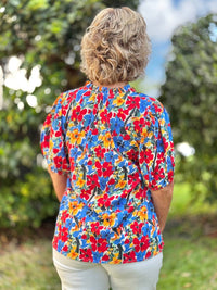 Southern Grace - Bloom Where You're Planted Blouse Top