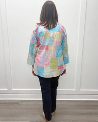 Habitat - Perfect Travel Patchwork Hidden Placket Shirt