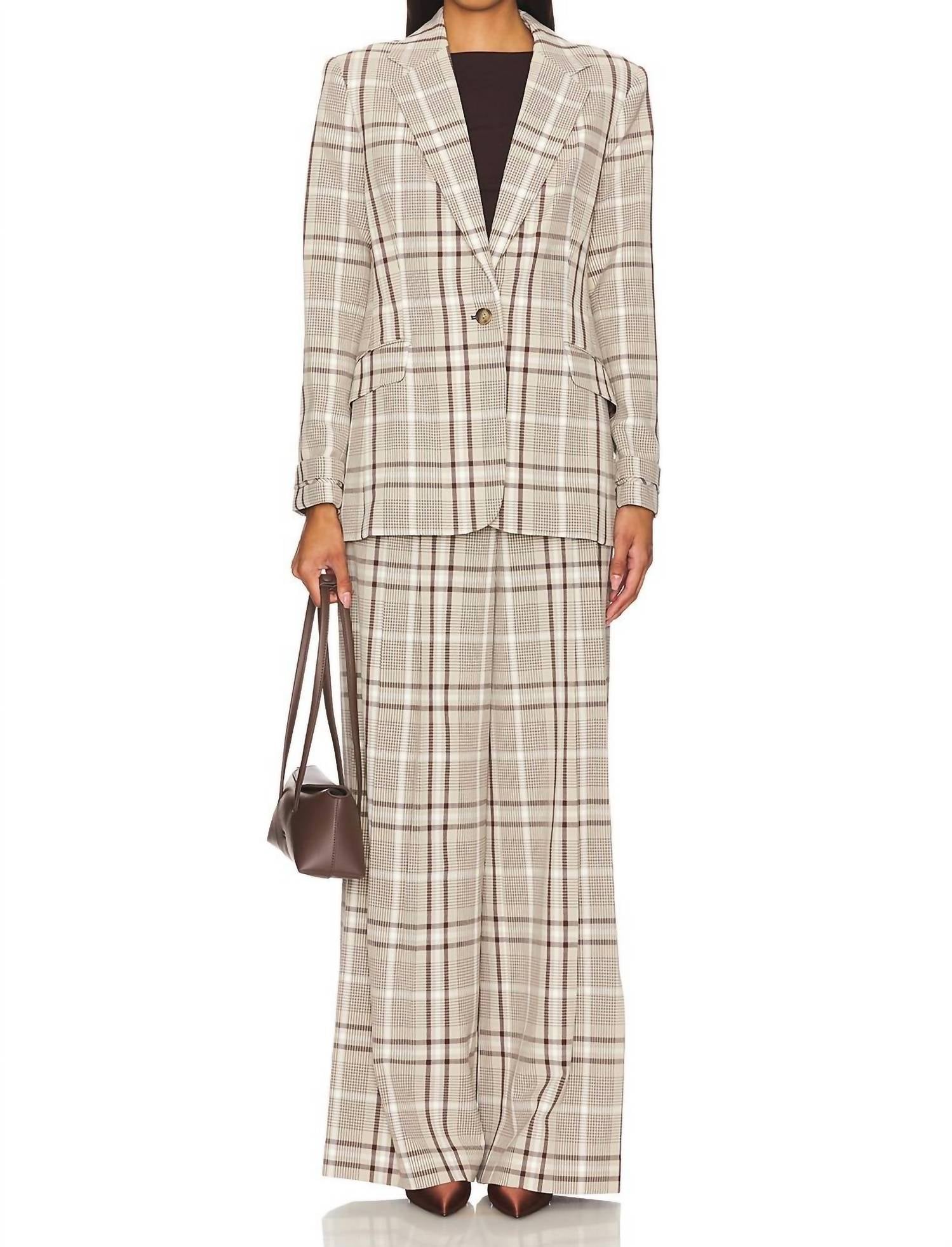 Jonathan Simkhai - Leroy Pleated Wide Leg Pants