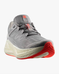 SALOMON Men's Aero Glide 3 Running Shoes in alloy vanilla neon f - men's shoe - alternate view