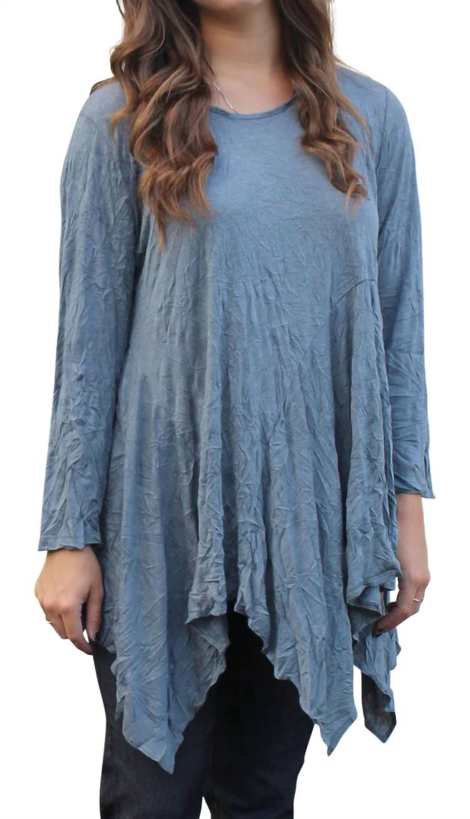Comfy Usa - Dee Crinkle Top