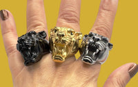 Jagged Halo Jewelry - Unisex Maximus Panther Ring