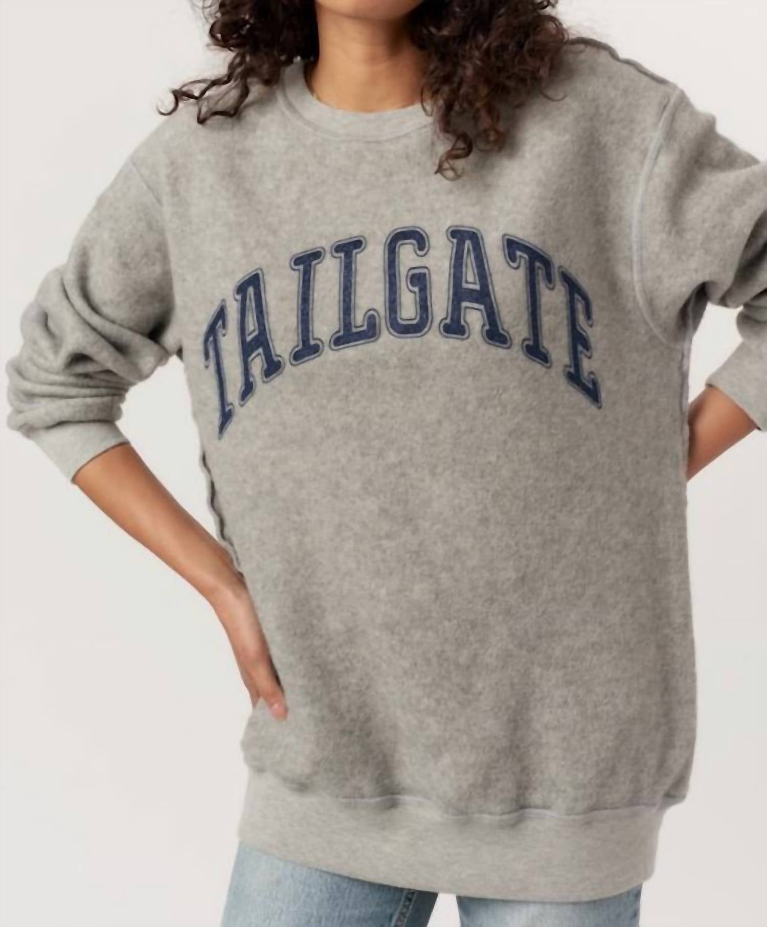 Project Social T - Touchdown/tailgate Reversible Sweatshirt