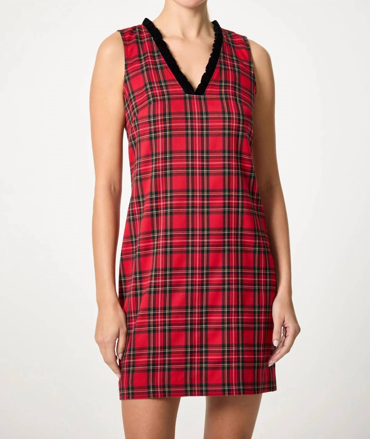 Trina Turk - Revah Tartan Mini Dress