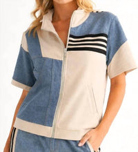 Joh - DEBORAH TOP AND DEMI PANT WITH DENIM CONTRAST SET