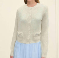 Moon River - Crystal Knit Cardigan