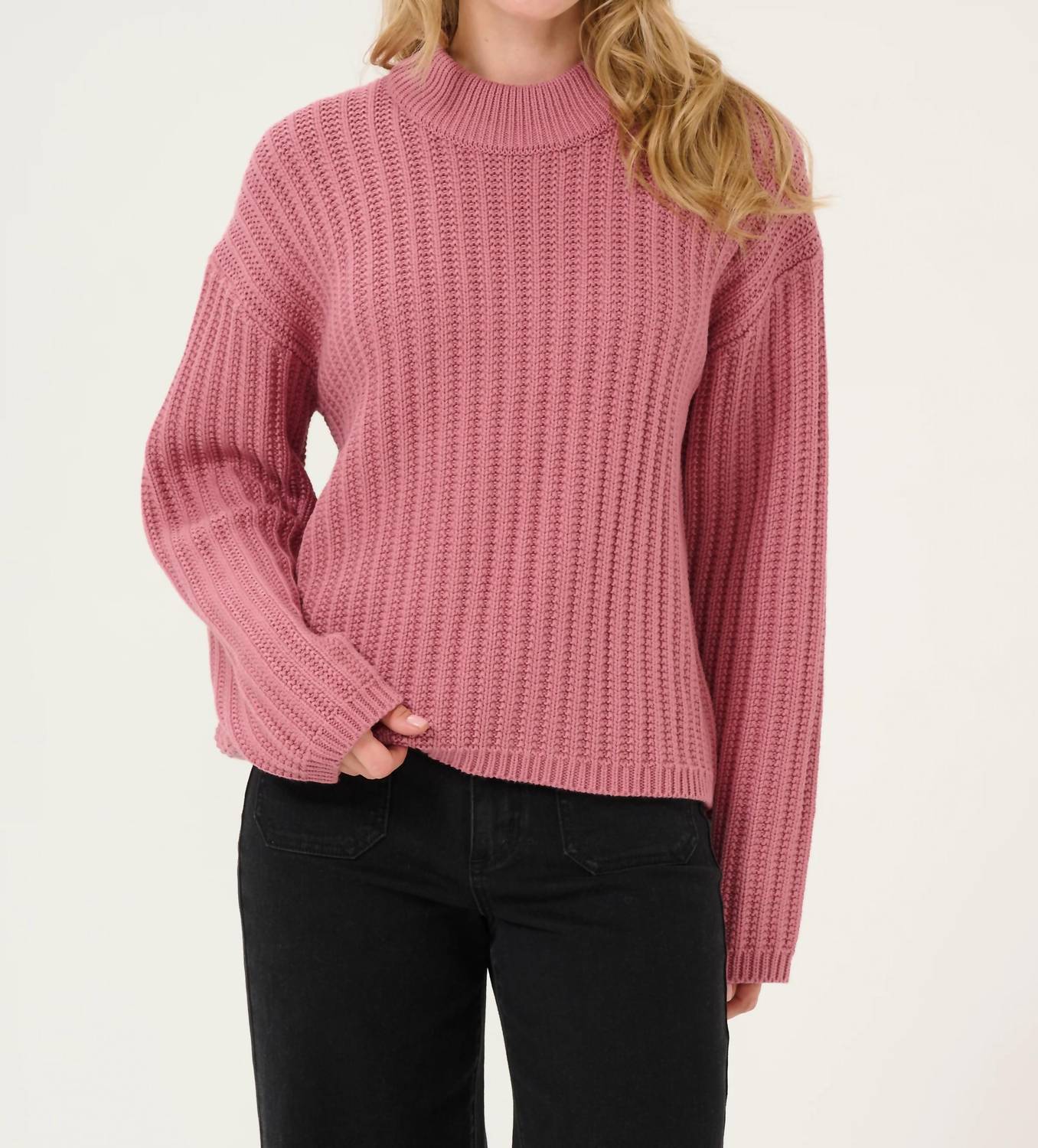 Kaffe - Kabess Crew Neck Long Sleeve Pullover