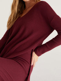 Z Lounge - Me-time Rib Long Sleeve Top