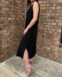 B.Young - Classic Ease Linen Blend Dress