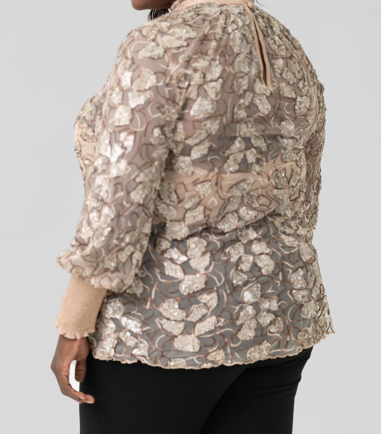 -Bl^Nk- - Finja Top With Camisole - Plus Size