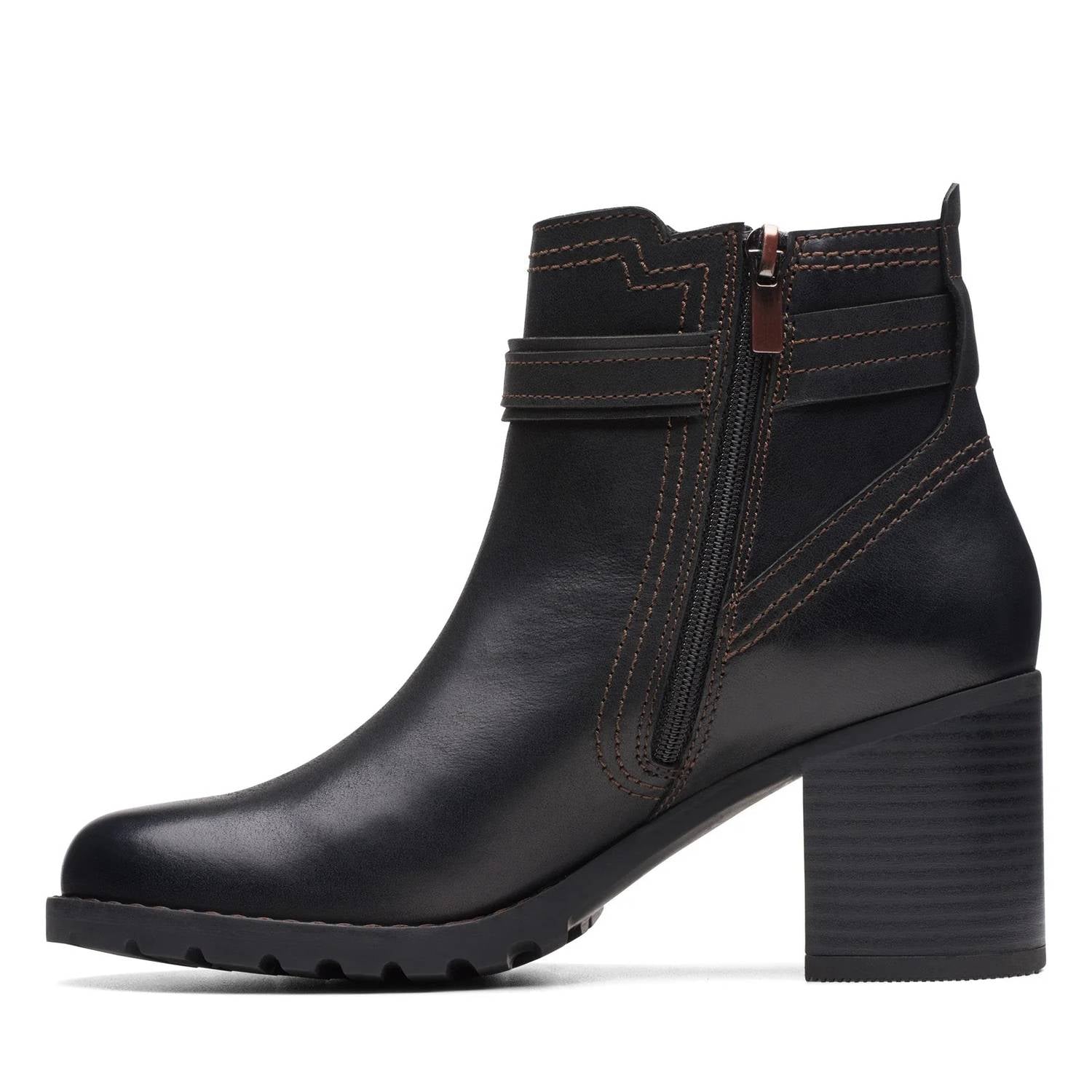Clarks - Women's Leda Strap Boots