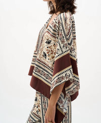 Joseph Ribkoff - Bohemian Floral Pullover Top