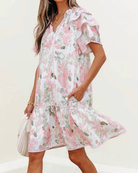 Dear Lover - Petal Corded Dress