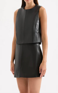 Nude Lucy - Beaumont Vegan Leather Top