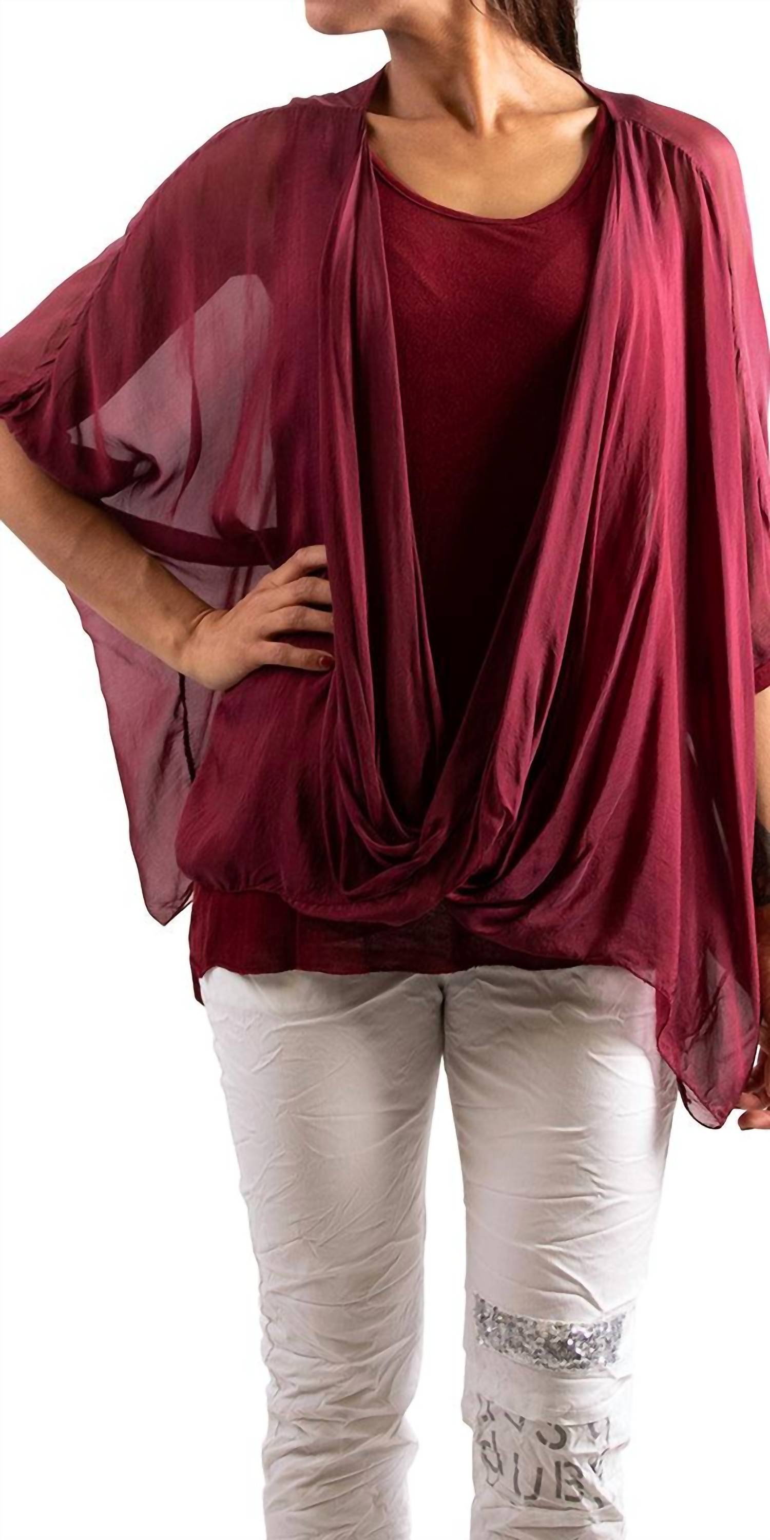 Gigi Moda - Atila Scoop Neck Blouse
