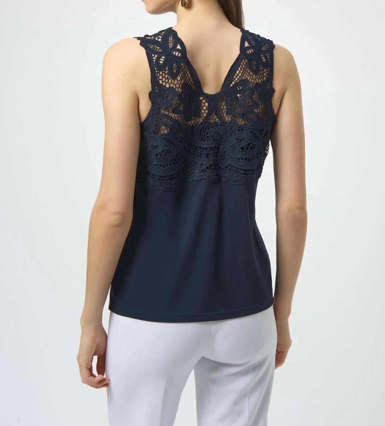 Joseph Ribkoff - LACE DETAIL TANK