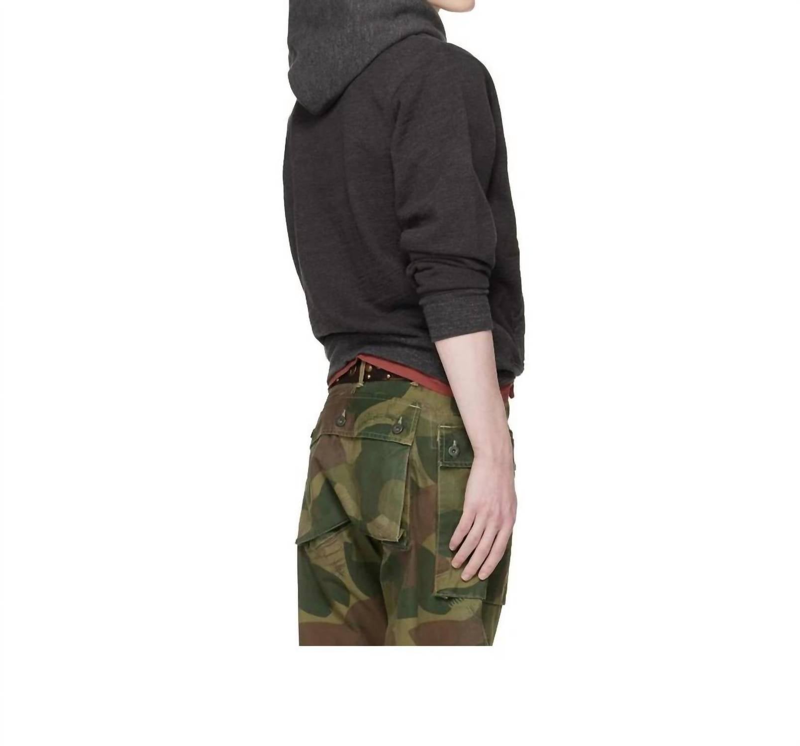 Rrl - French Terry Pullover Hoodie