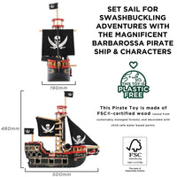 Le Toy Van - Barbarossa Pirate Ship