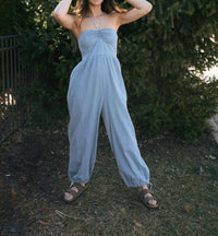 Mustard Seed - Halter Jumpsuit