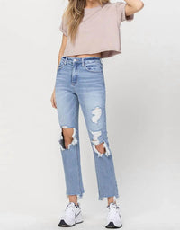 Vervet By Flying Monkey - Women's Jodie Vervet 90s Vintage Dad Jeans