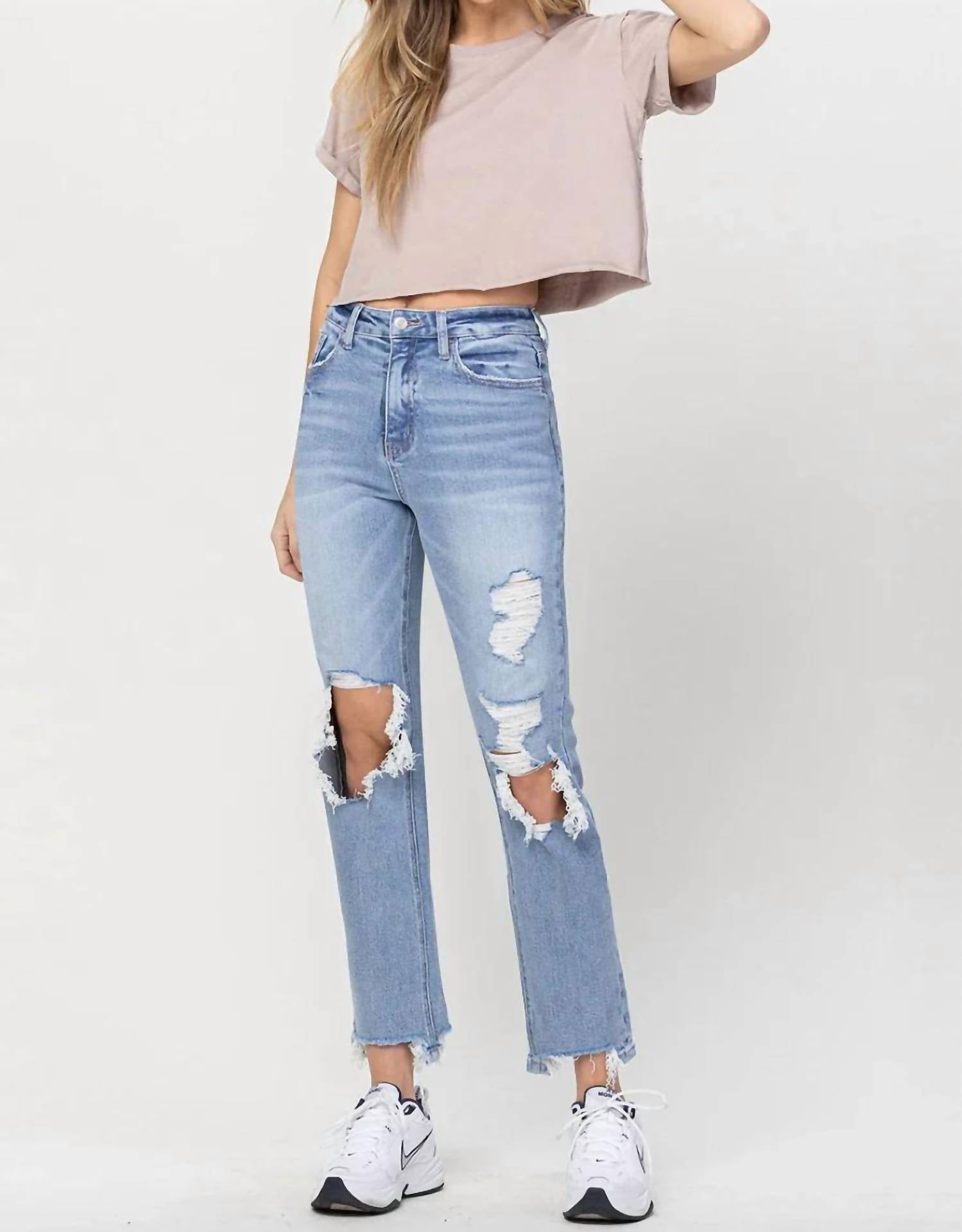Vervet By Flying Monkey - Women's Jodie Vervet 90s Vintage Dad Jeans