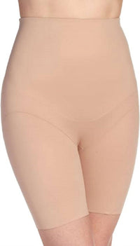 Miraclesuit Flex Fit Hi-waist Thigh Slimmer Shapewear in nude - women's intimate