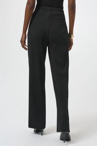 Joseph Ribkoff - Pleated Pull On Wide Leg Pants