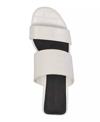 French Connection - Women's Crocodile Slide Sandal