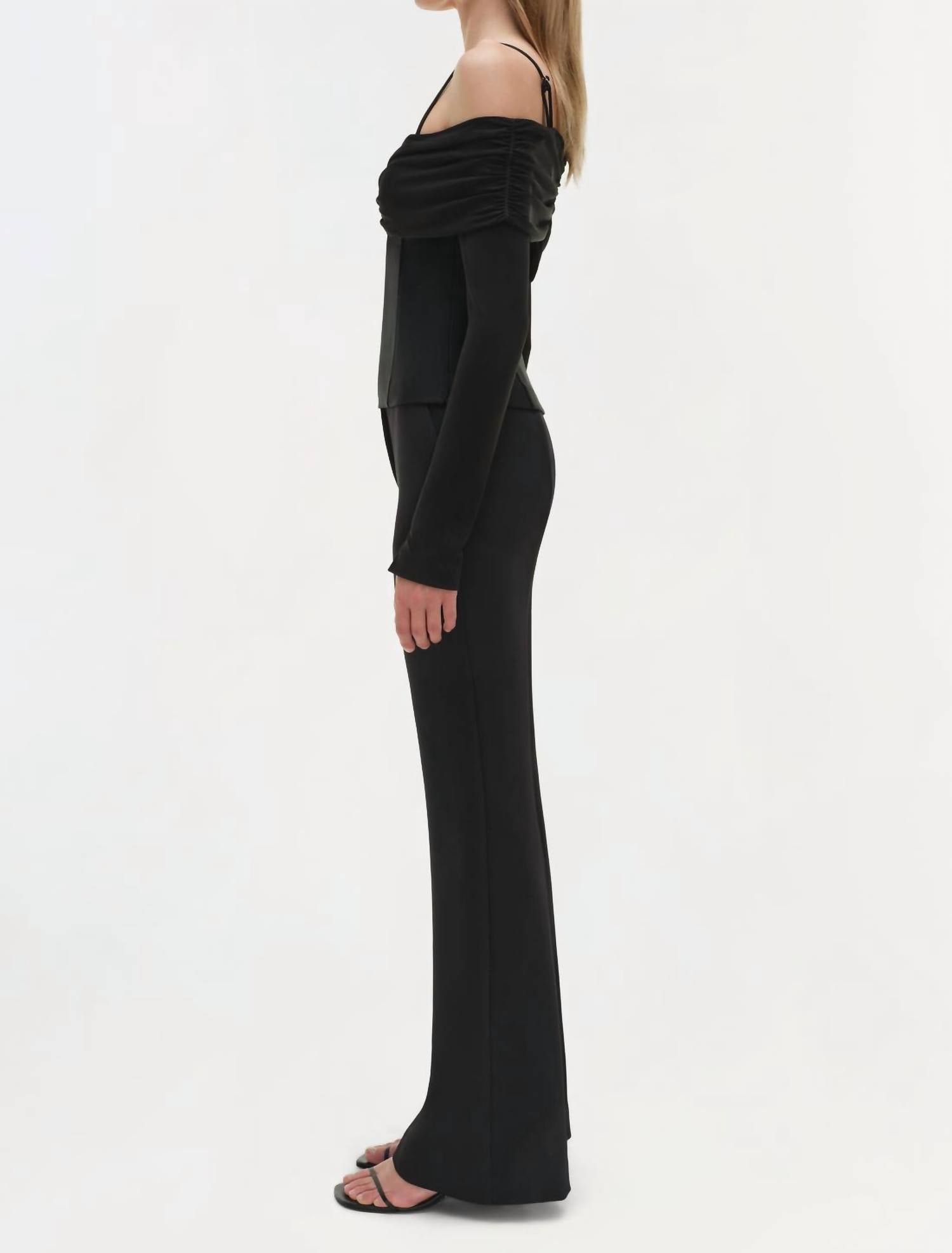 Simkhai - Hazel Off Shoulder Long Sleeve Top
