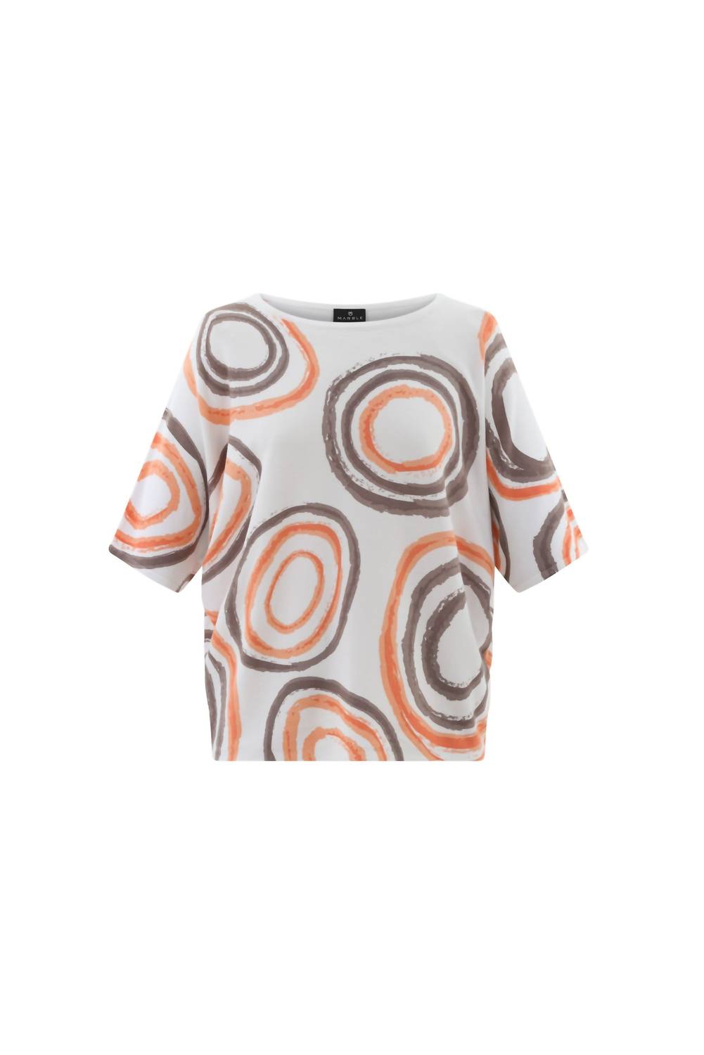 Marble - Circles Sweater Top