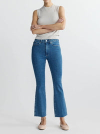 Dl1961 - Women'S - Bridget Boot High Rise Instasculpt Crop Jeans