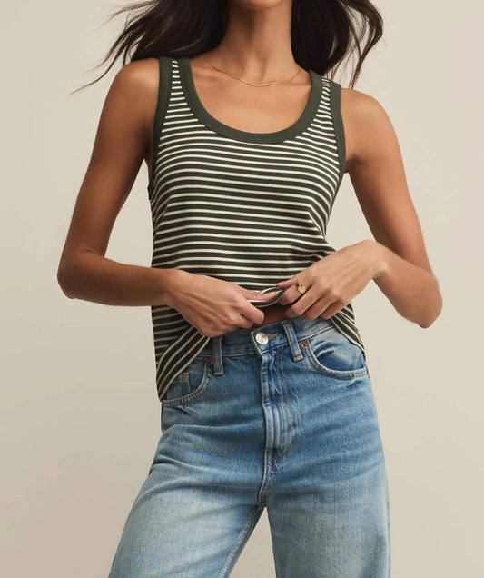 Z Supply - Elin Stripe Rib Tank Top