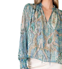 Lavender Brown - Molly Long Sleeve Top