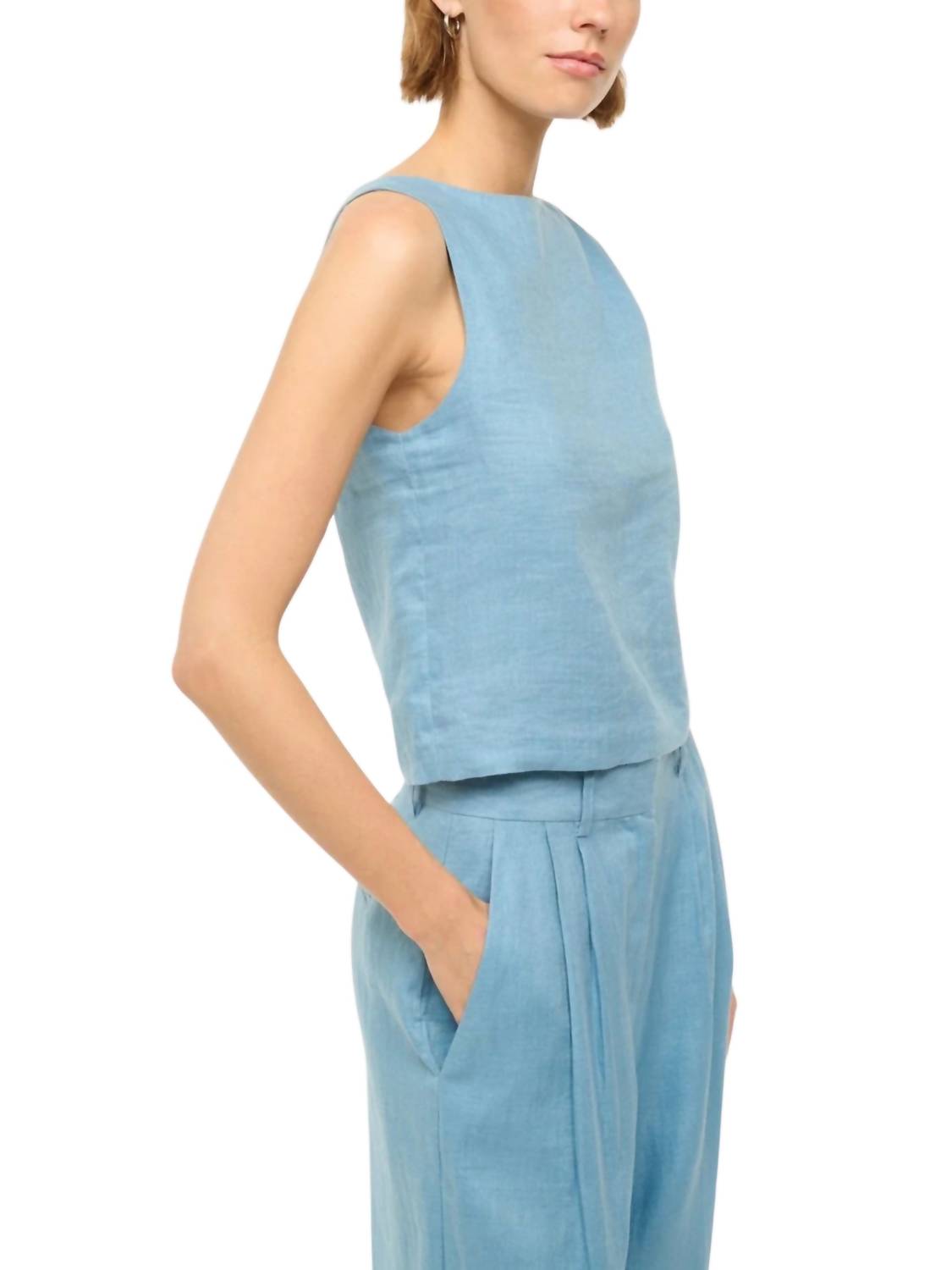 Staud - Boa Linen Top