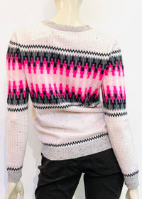 Brodie Cashmere - Women's Electric Fairaisle Jumper