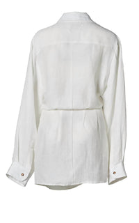 Anemos - Women's L.a. Button Down Mini Wrap Dress