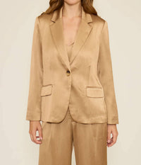 Lucy Paris - Betty Satin Blazer
