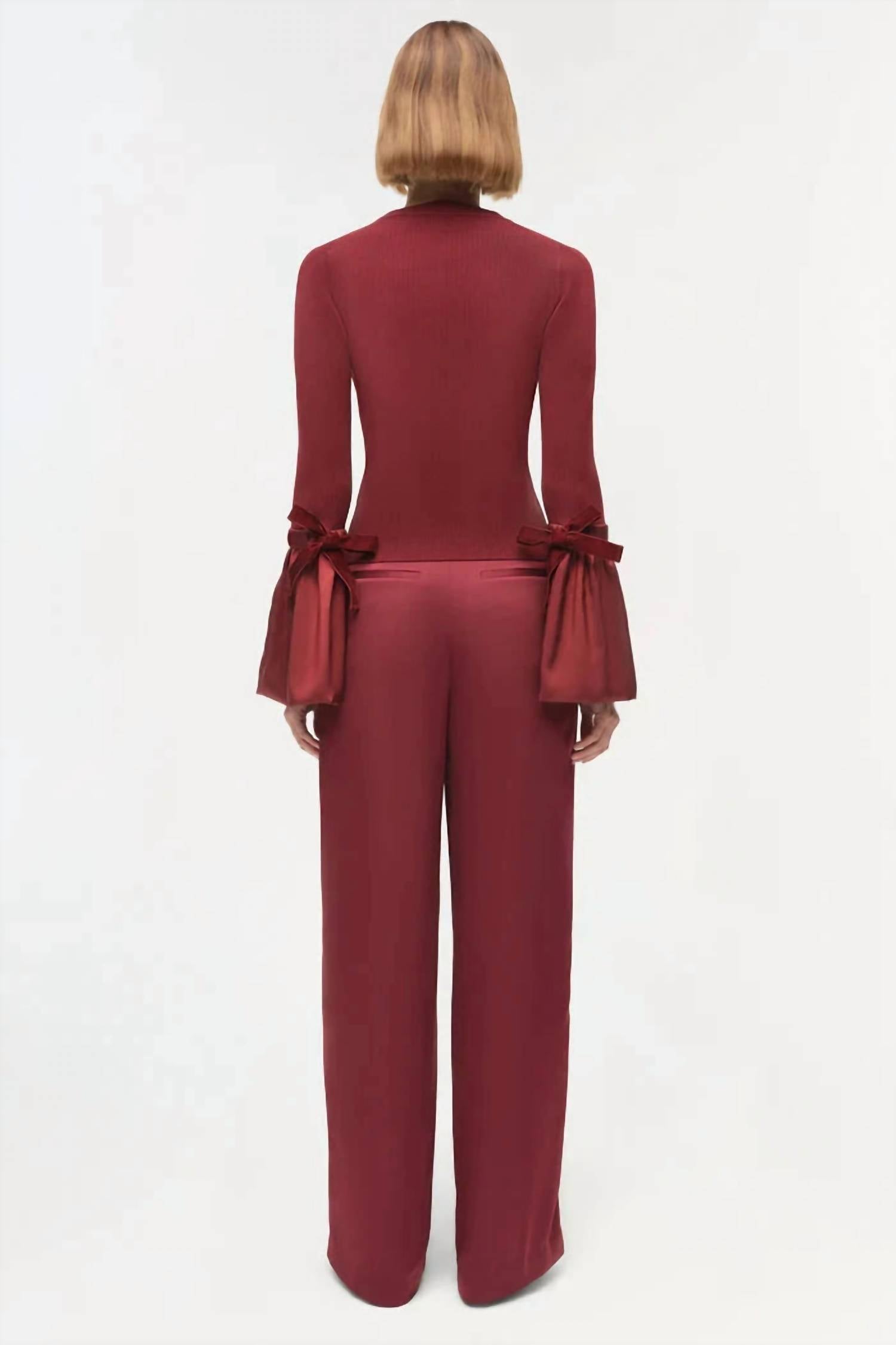 Simkhai - Agata Taffeta Knit Top