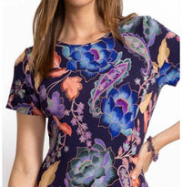 Johnny Was - JANIE FAVORITE BOATNECK CAP SLEEVE DRESS