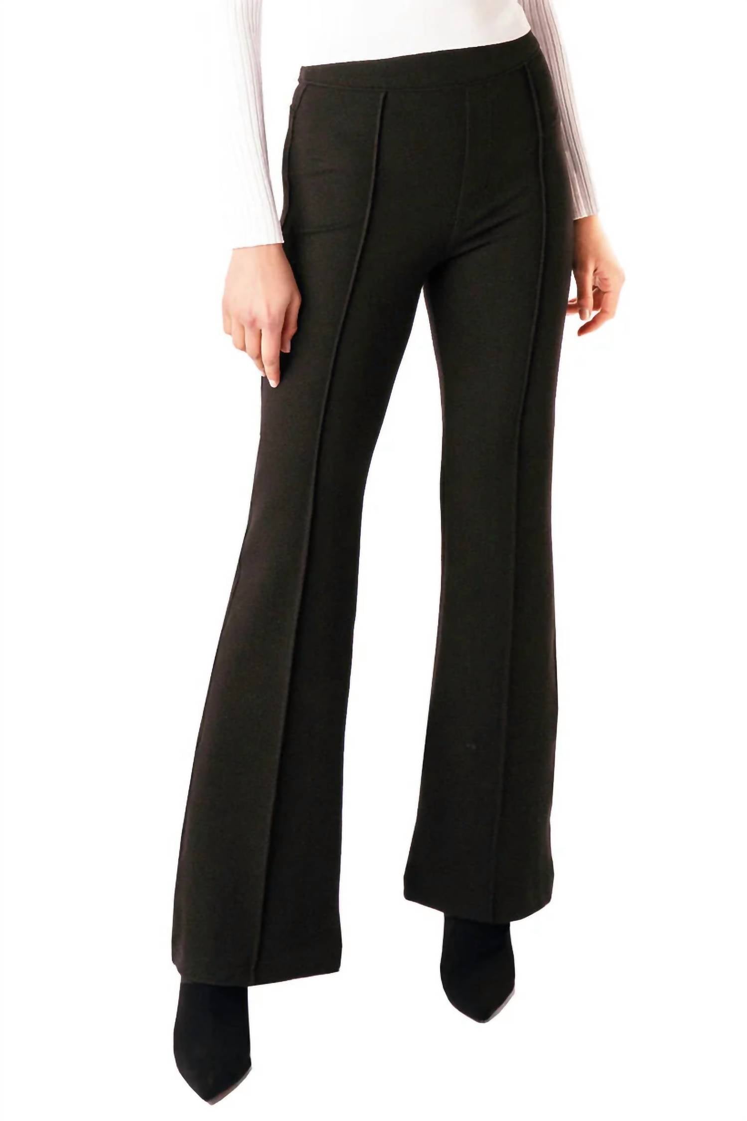 Tractr - Women's Front Seam Ponte Pants