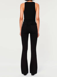 DL1961 - Women's Bridget Bootcut High Rise Jeans in hail - women's jeans - detail view