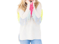 Brodie Cashmere - Cats Whiskers Funnel Neck Sweater