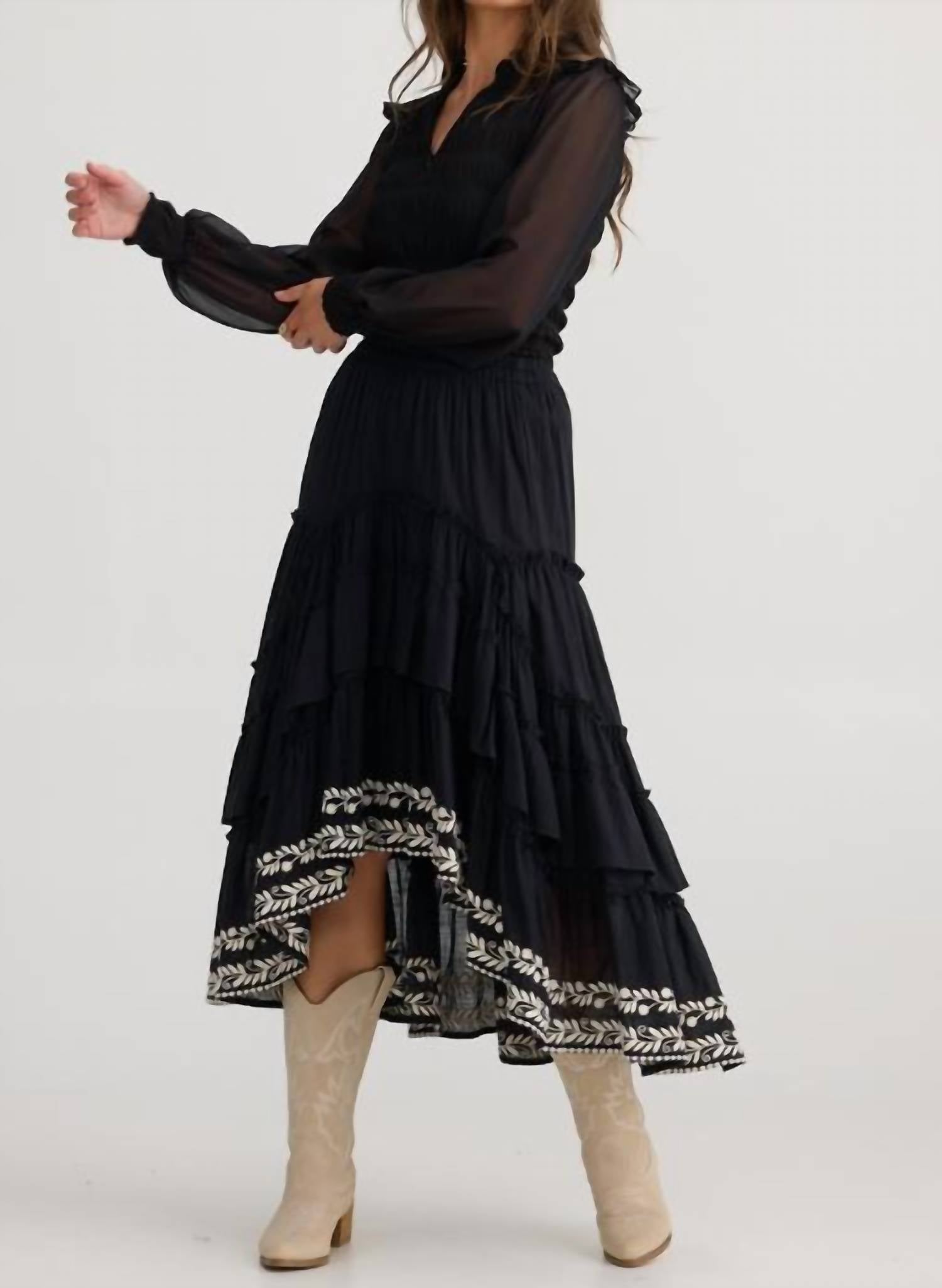 Talisman - Sassy Midi Skirt
