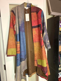Rising International - Color Block Long coat