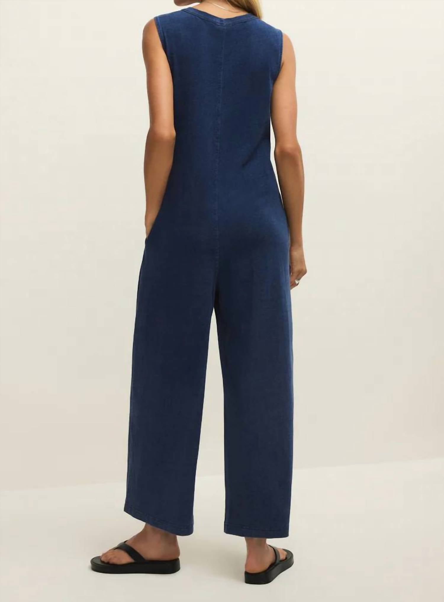 Z Supply - FINONA JERSEY DENIM JUMPSUIT