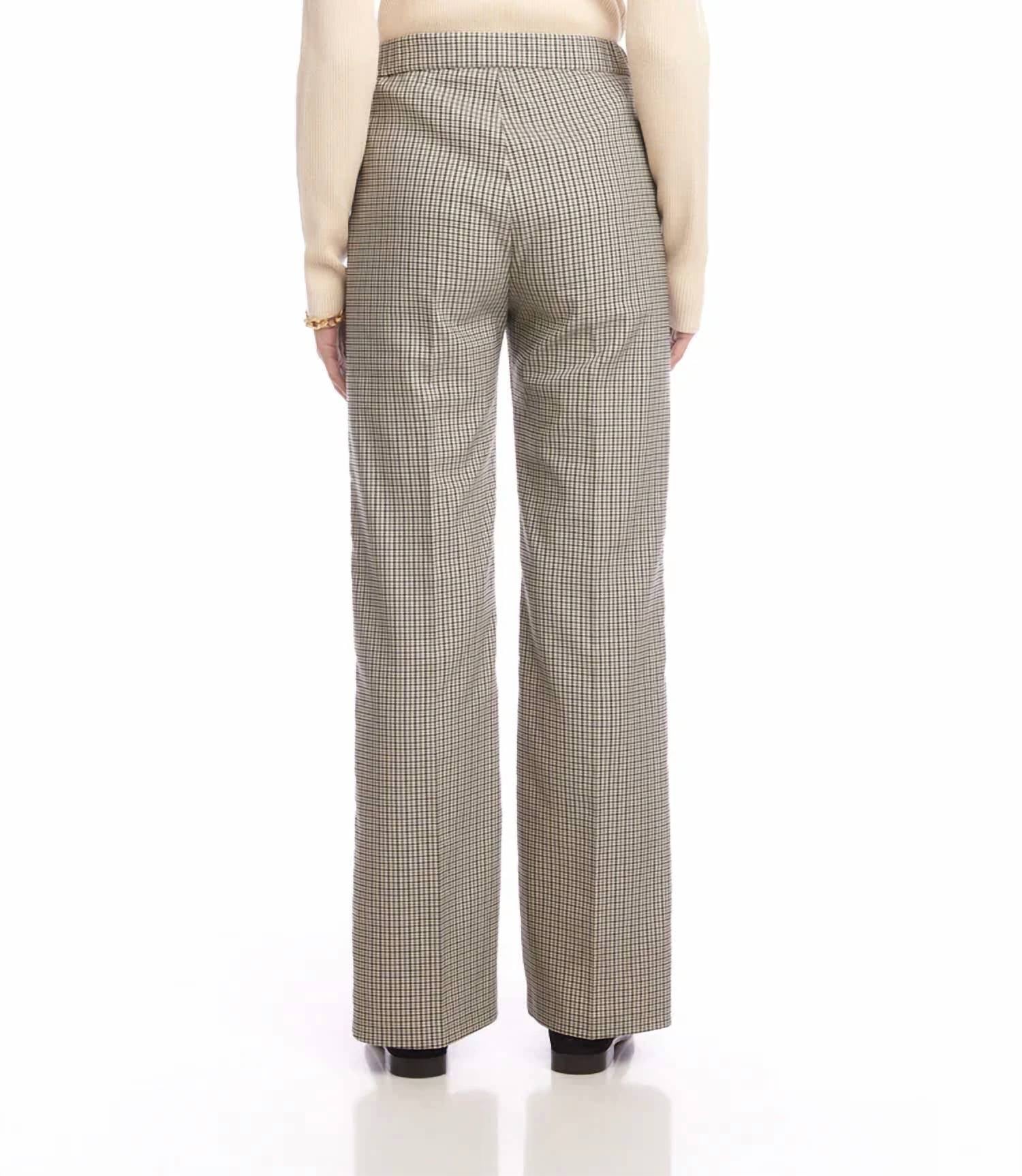 Karen Kane - Soraya Straight Leg Trousers