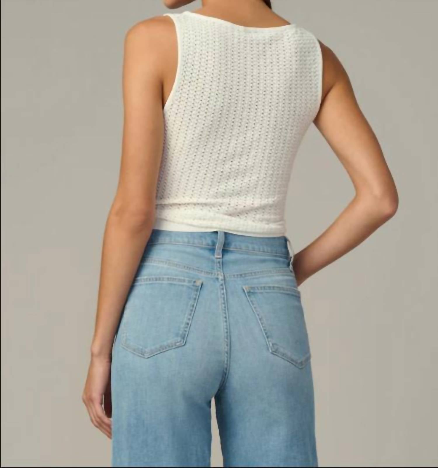 Joe'S Jeans - Crochet Boatneck Tank