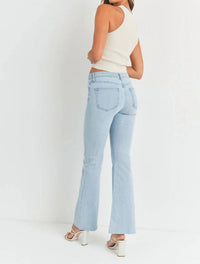 Just Black Denim - High Rise Scissor Cut Flare Jean